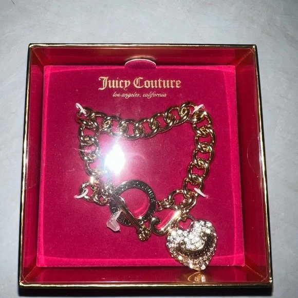 Juicy Couture Gold toggle bracelet - Picture 2 of 2